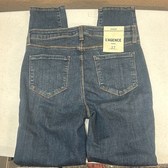 NWT L’Agence Margot High Rise Skinny Jeans - Picture 3 of 5